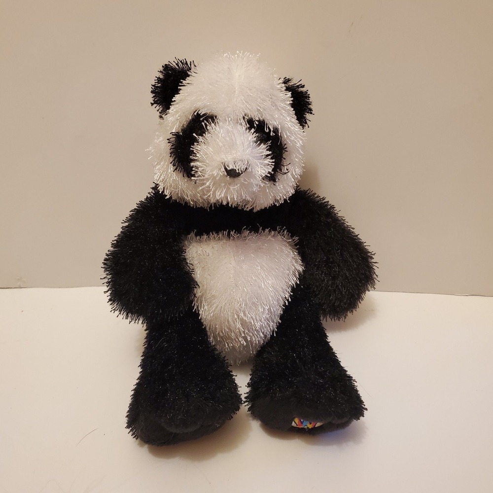 Webkinz Ganz Lil Kinz Panda‎ Bear Plush Stuffed Animal HM111 New NO CODE 9 "